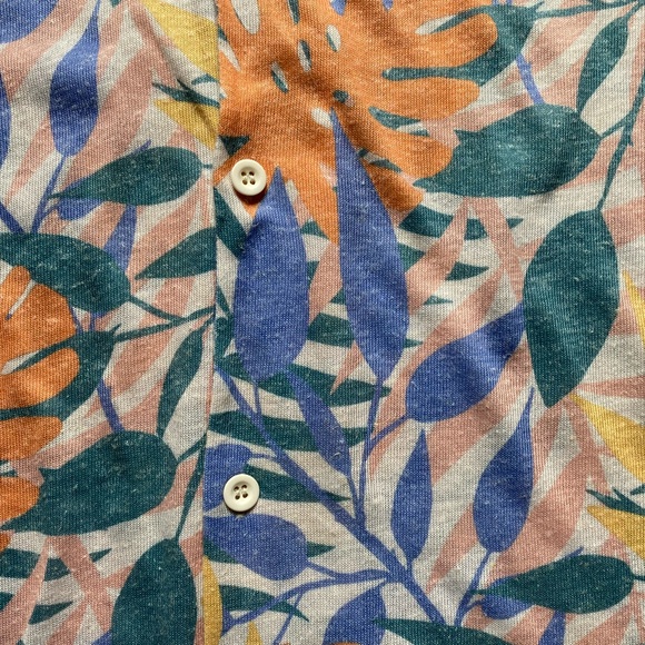 Zara Men’s Printed Knit Shirt. Size Medium. Multicolour. - Picture 3 of 5